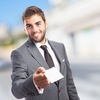 Exchanging Business Cards