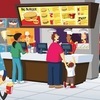 working fast food