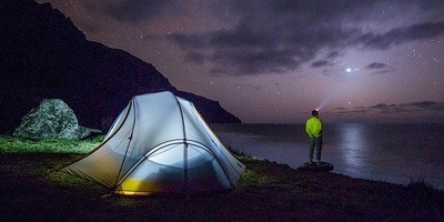Camping in the Rain